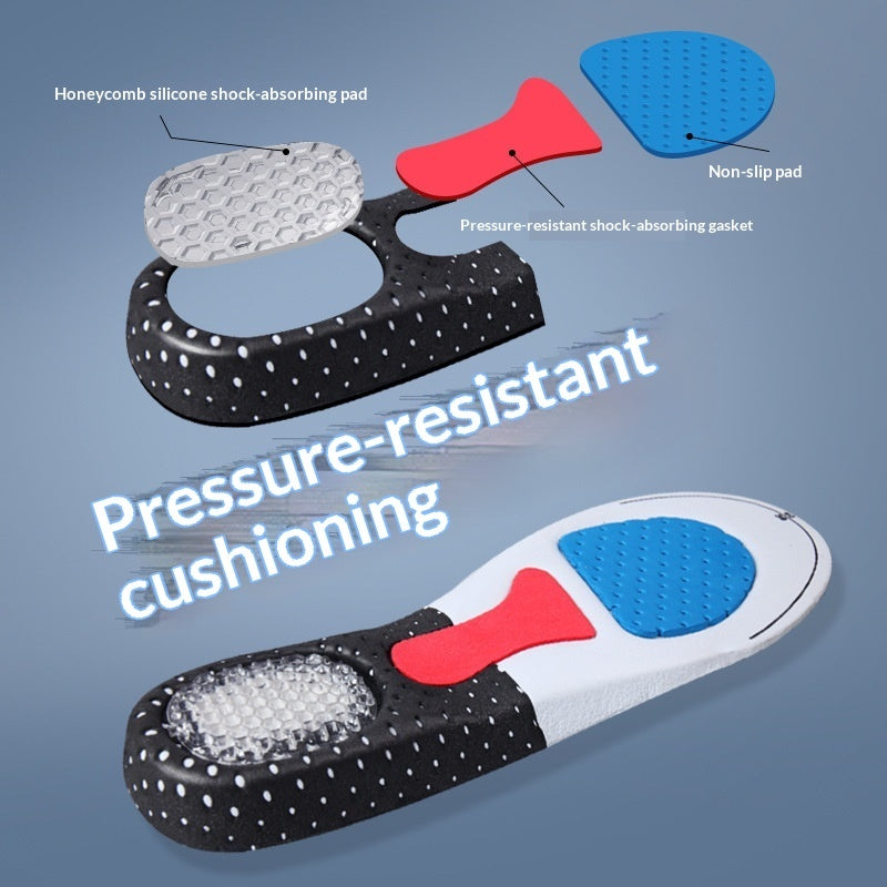 Arch Support Athletic Insoles — Full-Length Cushioning for Men & Women