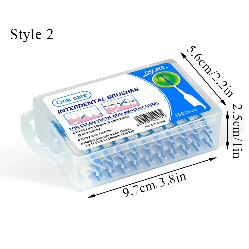 200Pcs Dental Floss Water Pick Dental Dentistry Beauty Health Dental Products Tooth Pick Interdental Brushes Dental Supplies