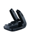 Black knife sharpener on a white background