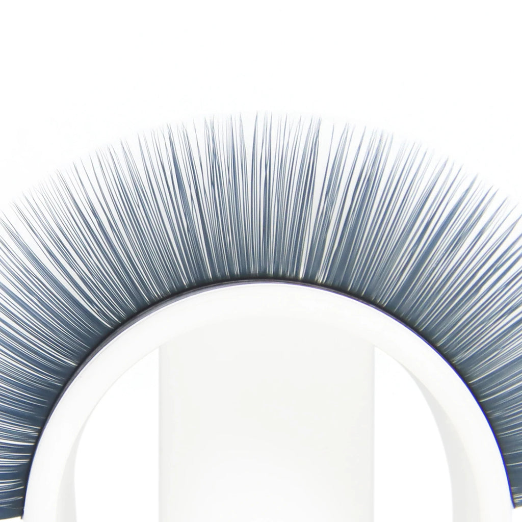 GLAMLASH Colored Lashes Literary Morandi Grey Individual Natural False Colorful Eyelash Extension