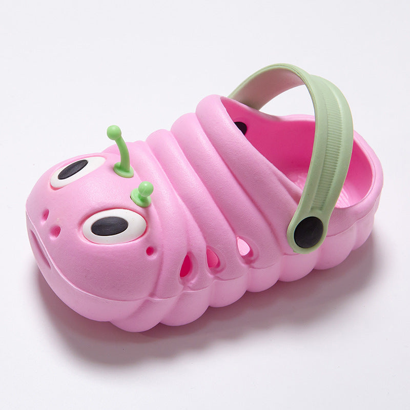 Kids Caterpillar Cartoon Clogs
