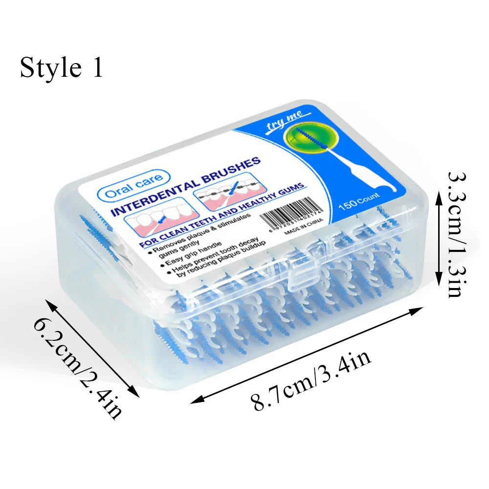 200Pcs Dental Floss Water Pick Dental Dentistry Beauty Health Dental Products Tooth Pick Interdental Brushes Dental Supplies