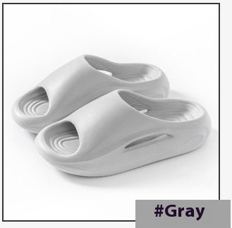 Pair of gray slides on a white background